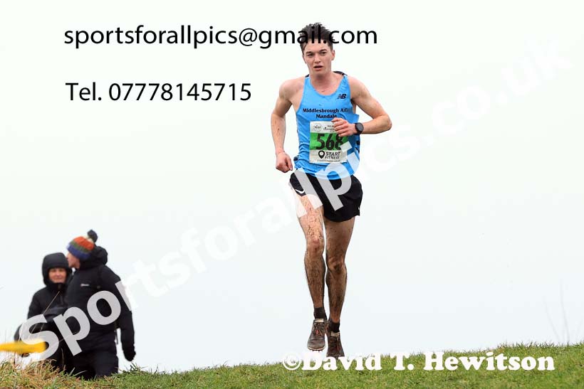 Mens under-20s 2023 North Eastern Cross Country Champs., Temple Park, South Shields. Photo: David T. Hewitson/Sports for All Pics